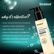 Inatur Niacinamide Face Wash 100ml