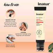 Inatur Retinol Under Eye Cream