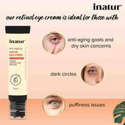 Inatur Retinol Under Eye Cream