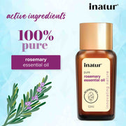 Inatur Rosemary Pure Essential Oil 12ml