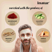 Inatur Sandal Facial Kit (4x25g)