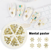 Industrial Metal Style Nail Art Decoration - Available in 3 designs Nail Art