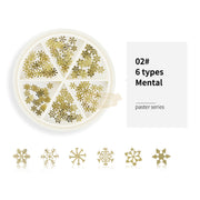 Industrial Metal Style Nail Art Decoration - Available in 3 designs Nail Art