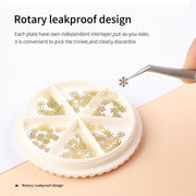 Industrial Metal Style Nail Art Decoration - Available in 3 designs Nail Art