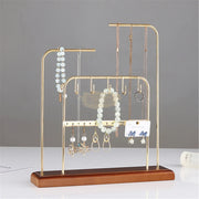 Jewelry Display Stand With Wooden Base (Organizer only) Jewelry Holder