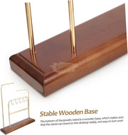Jewelry Display Stand With Wooden Base (Organizer only) Jewelry Holder
