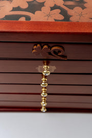 Jewelry Organizer with 5 Drawers - Brown Fashion Jewelry