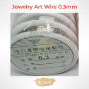 Jewelry Wire 0.3mm 13m Silver Art & Crafting Materials
