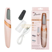 Jianlet USB Rechargeable Foot File with 2 Rollers Foot File
