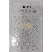 Joyful Nail Stickers | JO-850 Nail Art