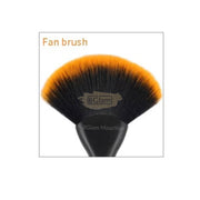 Kabuki Premium Synthetic Makeup Fan Brush Purple Makeup Accessories