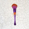 Kabuki Premium Synthetic Makeup Loose Stucco Brush Purple Makeup Accessories