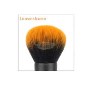 Kabuki Premium Synthetic Makeup Loose Stucco Brush Purple Makeup Accessories