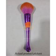 Kabuki Premium Synthetic Makeup Loose Stucco Brush Purple Makeup Accessories