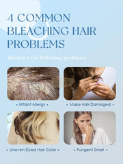 Keroa Blue Hair Bleach Powder 1000g | Up to 9 Levels Lift Hair Bleach Powder