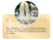 Keroa Blue Hair Bleach Powder 1000g | Up to 9 Levels Lift Hair Bleach Powder