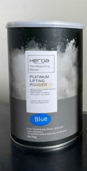 Keroa Blue Hair Bleach Powder 700g | Up to 9 Levels Lift Hair Bleaching Powder