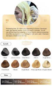 Keroa White Hair Bleach Powder 1000g | Up to 9 Levels Lift Hair Bleaching Powder