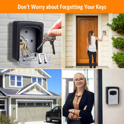 Key Safe Lock Box | White Lock box