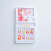 Kids Press On Nails Set - Glamfatasy Amazing Gel Look - F676-7 Press On Nails