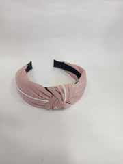 Knotted Wide Headband Design 16 3 Pink Hair Accessories