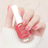 Peel-Off Gel Polish 10ml | #24 Sparkling Peach-Pink Gel Nail Polish