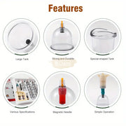 KYF 32 Pcs Cupping Therapy Set cupping kit