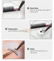 L-Shaped Tweezers Lash Extension Accessories