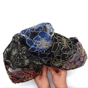 Lace Flower Wide Headband Hair Accessories