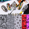 Lace Nail Foil Transfer Set (10 rolls) - Available in 5 designs Nail Art Tool
