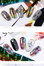 Lace Nail Foil Transfer Set (10 rolls) - Available in 5 designs Nail Art Tool