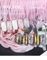 Lace Nail Foil Transfer Set (10 rolls) - Available in 5 designs Nail Art Tool