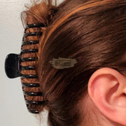 Large Claw Hair Clip | 11 cm | Black Glossy Hair Claws & Clips