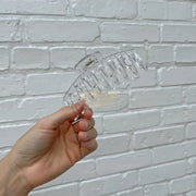 Large Claw Hair Clip | 11 cm | Clear Hair Claws & Clips