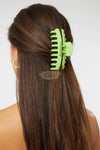 Large Claw Hair Clip | 11 cm | Matte Green Hair Claws & Clips