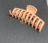 Large Claw Hair Clip | 11 cm | Matte Peach Hair Claws & Clips
