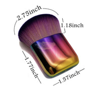 Large Powder Foundation Brush - Holographic Makeup Accessories