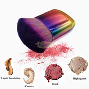 Large Powder Foundation Brush - Holographic Makeup Accessories
