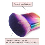 Large Powder Foundation Brush - Holographic Makeup Accessories
