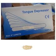 Large Wax Applicator Spatula 15cm Wooden Spatula