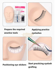 Lash Extension Practice Stickers Lash Extension Accessories