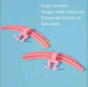 Lash Extension Separator Isolation Tool under eye patches