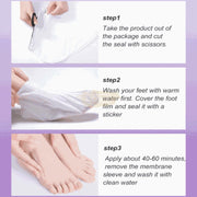 Foot Peel Mask | Exfoliating | Lavendar (5 pairs) Foot Mask