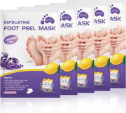 Foot Peel Mask | Exfoliating | Lavendar (5 pairs) Foot Mask