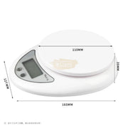 LCD Digital Scale B05 with Clear Bowl | 1g to 5kg Precision Digital Scale