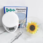 LCD Digital Scale B05 with Clear Bowl | 1g to 5kg Precision Digital Scale