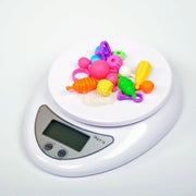 LCD Digital Scale B05 with Clear Bowl | 1g to 5kg Precision Digital Scale