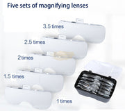 LED Head Lamp Magnifying Glasses