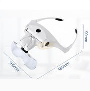 LED Head Lamp Magnifying Glasses