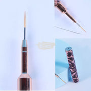 Leopard Print Double-Sided Nail Art Liner Brush (price per piece) Nail Art Brush